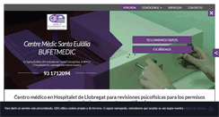 Desktop Screenshot of centremedicsantaeulalia.com
